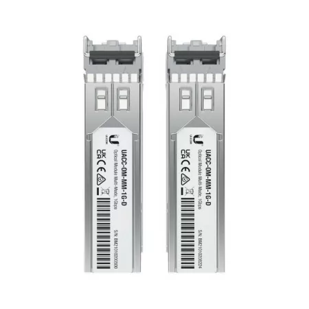 Ubiquiti Networks UACC-OM-MM-1G-D-2 módulo de transcetor de rede Fibra ótica 1250 Mbit/s SFP|Ubiquiti|