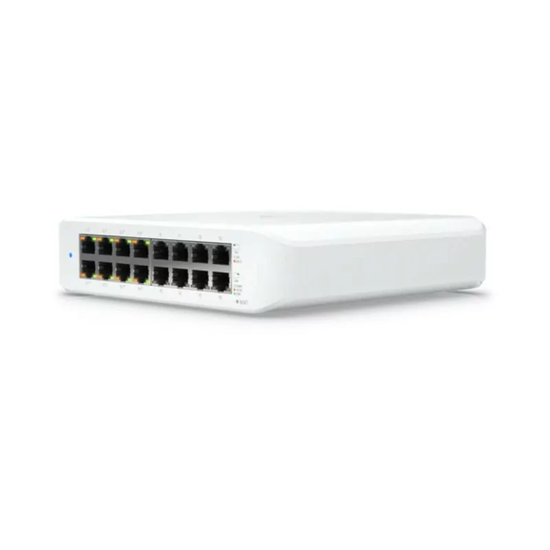 Ubiquiti Networks UniFi Switch Lite 16 PoE - (Gerido - L2 - Gigabit Ethernet - 8 x POE 45W) USW-Lite-16-POE|Ubiquiti|0810010071163 Ubiquiti Networks UniFi Switch Lite 16 PoE - (Gerido - L2 - Gigabit Ethernet - 8 x POE 45W) USW-Lite-16-POE|Ubiquiti|0810010071163