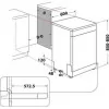 Indesit DFO3T133AF X Dishwasher - 60cm