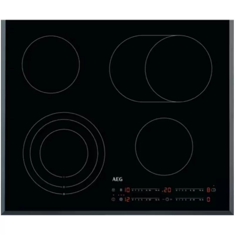 Placa Vitrocerâmica AEG HK654070FB|Aeg|7332543104147 Placa Vitrocerâmica AEG HK654070FB|Aeg|7332543104147