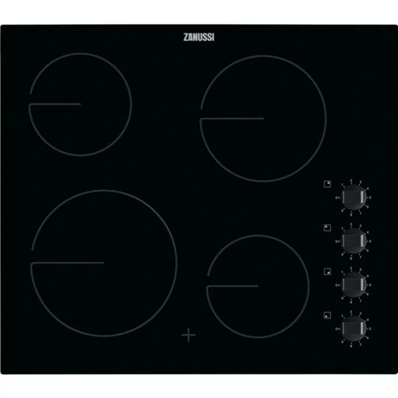 Placa Vitrocerâmica Zanussi ZHRN640K Placa Vitrocerâmica Zanussi ZHRN640K