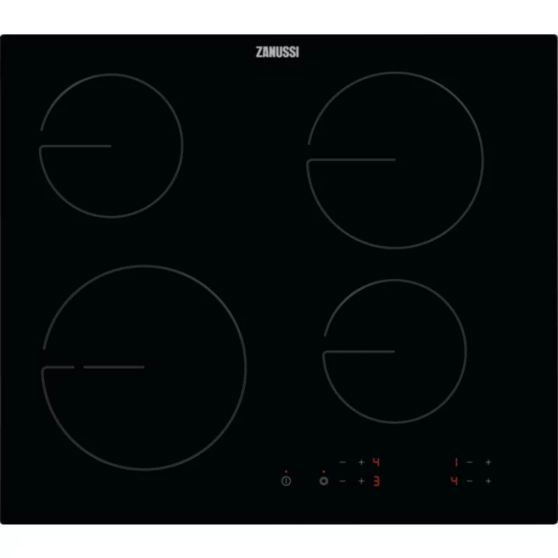 Placa Vitrocerâmica Zanussi ZHRN642K Placa Vitrocerâmica Zanussi ZHRN642K
