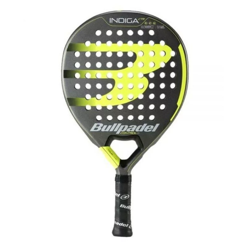 Raquete de Padel BullPadel - Indiga CNTRL 2022 - Preta/Amarela||8445402125173 Raquete de Padel BullPadel - Indiga CNTRL 2022 - Preta/Amarela||8445402125173