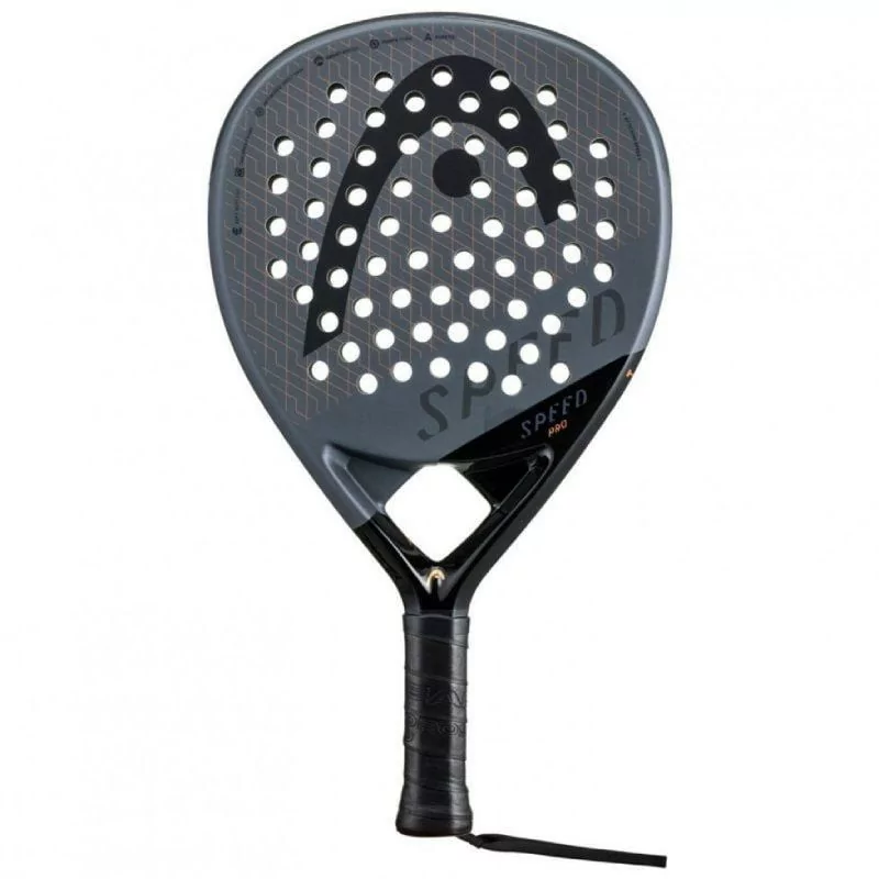Raquete de Padel Head - Speed Pro 2023 - Preta/Cinza||0724794637562 Raquete de Padel Head - Speed Pro 2023 - Preta/Cinza||0724794637562