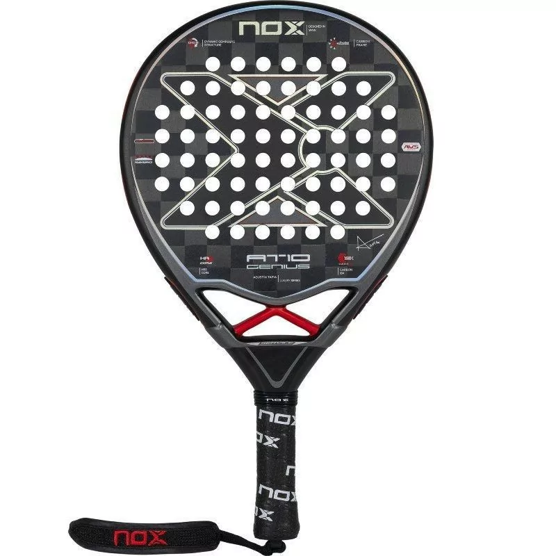 Raquete de Padel NoxSport - AT10 Luxury Genius 2023 - Preta|NoX|8436603192156 Raquete de Padel NoxSport - AT10 Luxury Genius 2023 - Preta|NoX|8436603192156