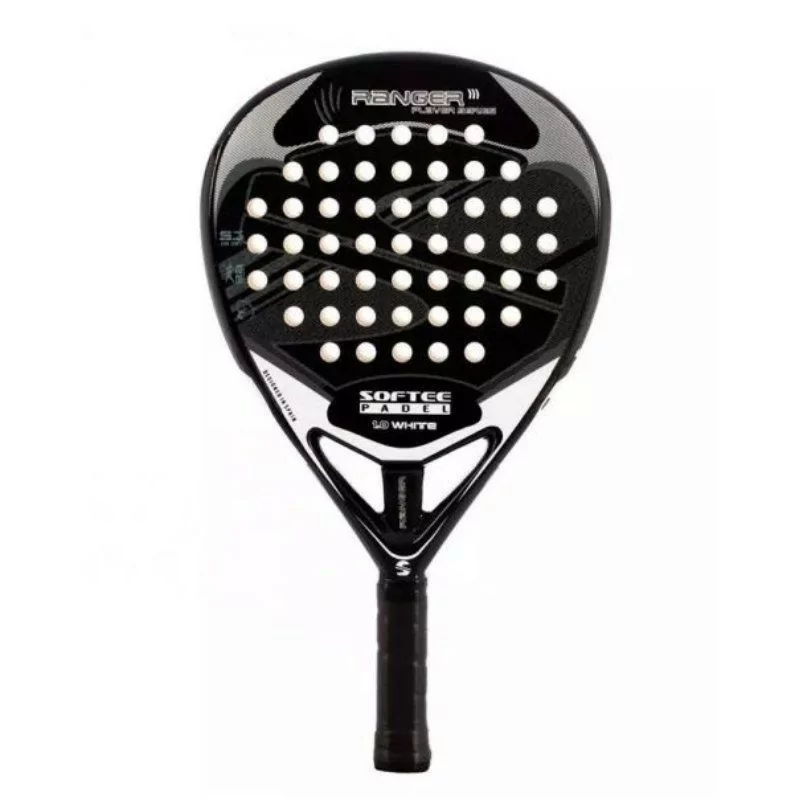 Raquete de Padel Softee - Ranger 1.0 - Preta/Branca||8445090057169 Raquete de Padel Softee - Ranger 1.0 - Preta/Branca||8445090057169