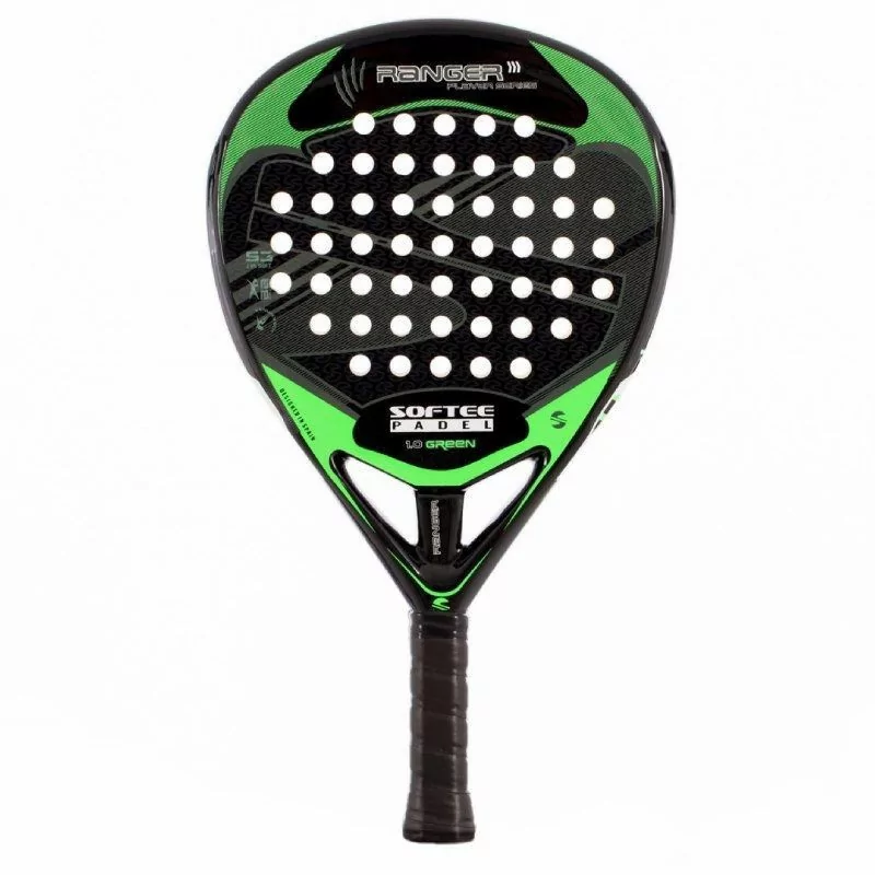 Softee Padel Racket - Ranger 1.0 - Black/Green