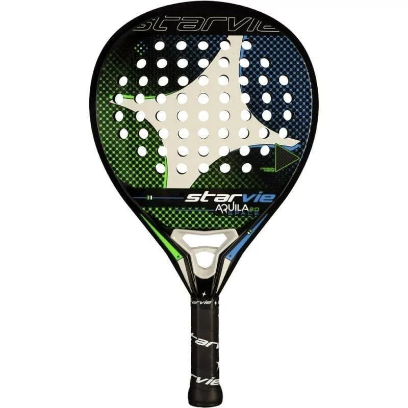 Raquete de Padel Starvie - Aquila Space Pro 2.0/2023 - Preta/Verde/Azul||8437024363187 Raquete de Padel Starvie - Aquila Space Pro 2.0/2023 - Preta/Verde/Azul||8437024363187