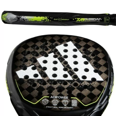 Raquete de Padel Adidas - Adipower 3.2 CTRL - Preta/Verde||8436548247645