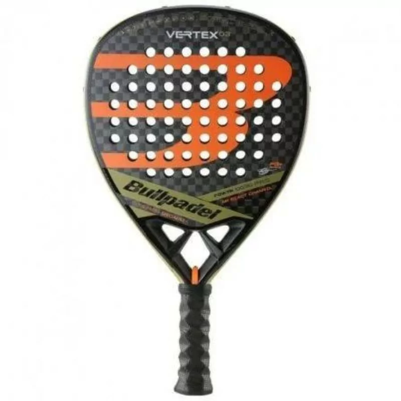 Raquete de Padel BullPadel - Vertex - 03/2023 - Preta/Laranja||8445402248476 Raquete de Padel BullPadel - Vertex - 03/2023 - Preta/Laranja||8445402248476