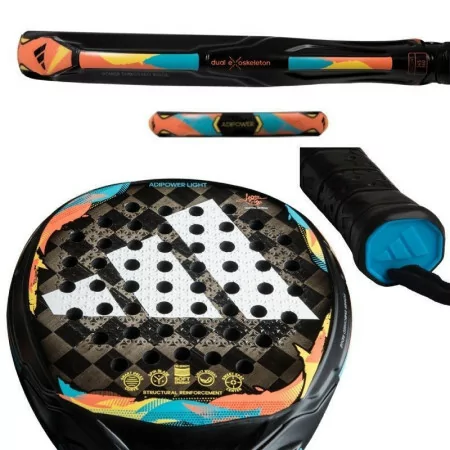 Raquete de Padel Adidas - Adipower Light Martita 3.2 - Preta/Branca||8436548247690