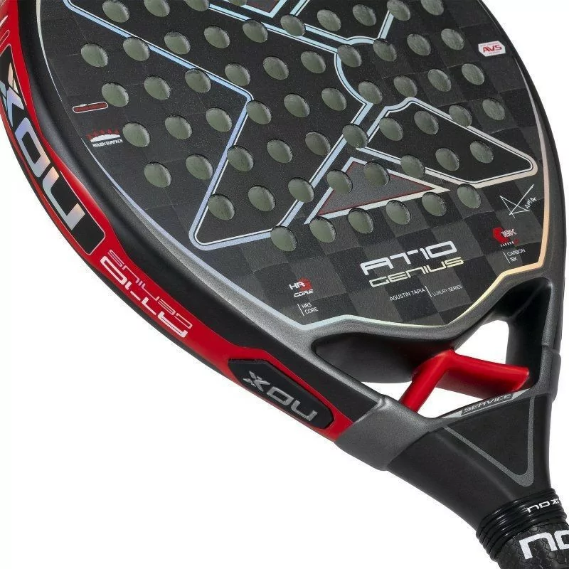 Raquete de Padel NoxSport - AT10 Luxury Genius 2023 - Negra