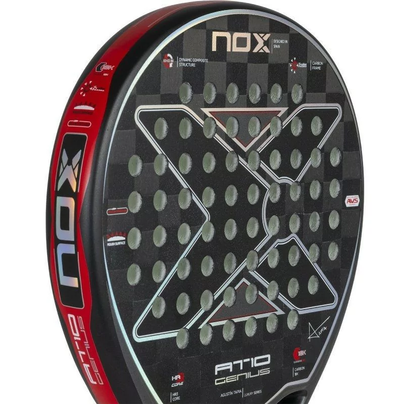 Raquete de Padel NoxSport - AT10 Luxury Genius 2023 - Negra