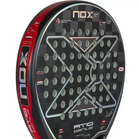 Raquete de Padel NoxSport - AT10 Luxury Genius 2023 - Preta|NoX|8436603192156