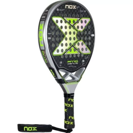 Raquete de Padel NoxSport - AT10 Luxury Genius Arena 2023 - Preta/Verde||8436603192163