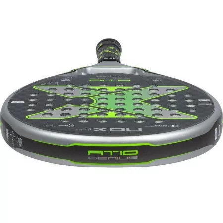 Raquete de Padel NoxSport - AT10 Luxury Genius Arena 2023 - Preta/Verde||8436603192163
