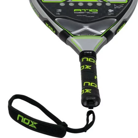 Raquete de Padel NoxSport - AT10 Luxury Genius Arena 2023 - Preta/Verde||8436603192163