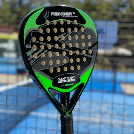 Raquete de Padel Softee - Ranger 1.0 - Preta/Verde||8445090050900