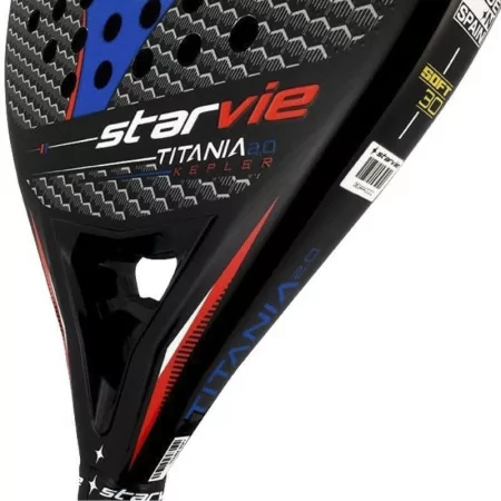 Raquete de Padel Starvie Titania Kepler 2.0 2023 - Preta||8437024363194