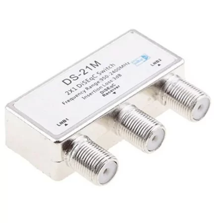 DiSEqC 2.0 Switch - 2 Portas - Daxis|Daxis|7924410272258