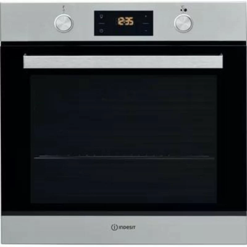 Indesit oven - IFW-6841-JHIX - 71L - Stainless steel