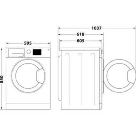 Máquina De Lavar Roupa Indesit - Mtwe-91295-W-Spt - 9Kg - Branca|Indesit|8050147654316