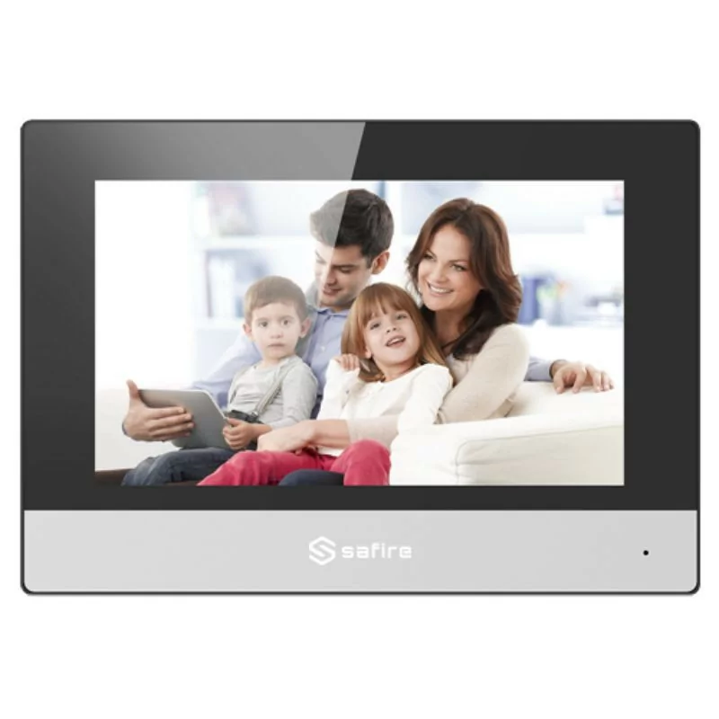 Monitor for Video Intercom - 7 Inches - Micro SD Slot - SF-VIDISP01W-7WIP Monitor for Video Intercom - 7 Inches - Micro SD Slot - SF-VIDISP01W-7WIP