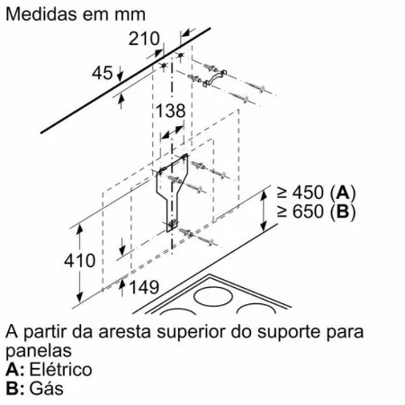 Siemens Chimney - 90cm - LC-97-FVW-60