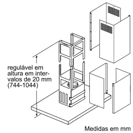 Chaminé Siemens LF-91-BUV-50