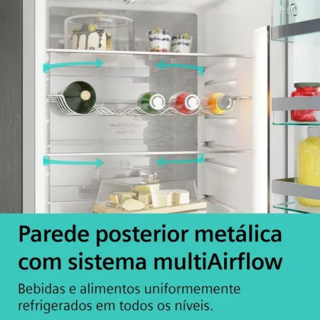 Siemens Combined Refrigerator - 440L - No Frost - KG49NAIBT