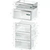 Siemens Combined Refrigerator - 263L - No Frost - KG39NAXCF