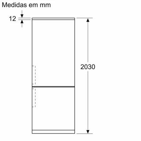 Siemens Combined Refrigerator - 263L - No Frost - KG39NAXCF