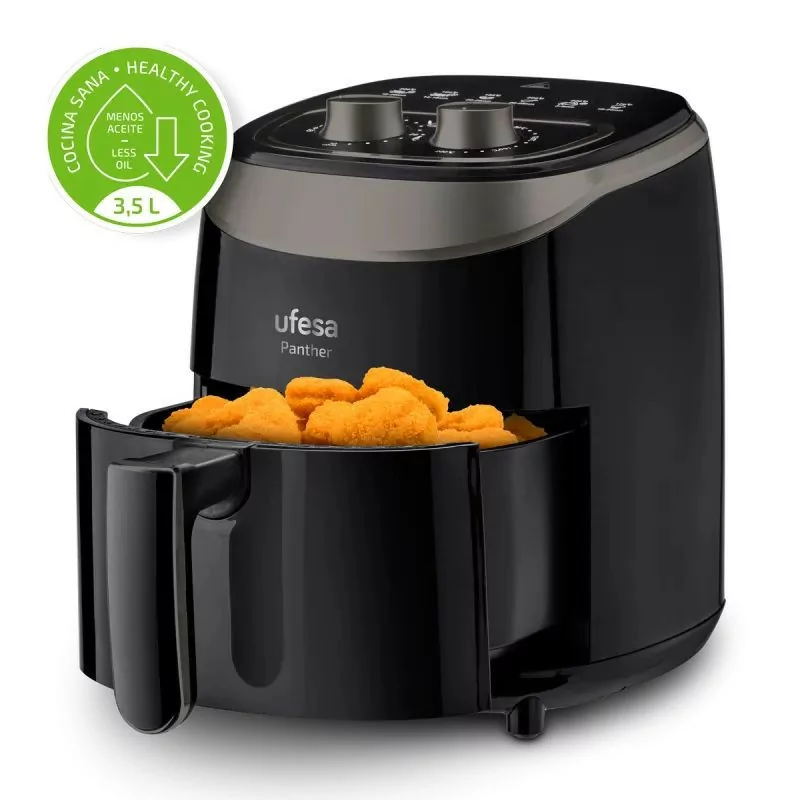 Air Fryer Ufesa PANTHER - 3.5L - 1200W|UFESA|8422160053764 Air Fryer Ufesa PANTHER - 3.5L - 1200W|UFESA|8422160053764