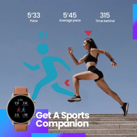 Smartwatch Amazfit - GTR 3 Pro - Castanho|Amazfit|6972596103639