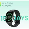 Smartwatch huami amazfit gts 4 mini/ notificaciones/ frecuencia cardíaca/ gps/ blanco luna