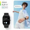 Smartwatch huami amazfit gts 4 mini/ notificaciones/ frecuencia cardíaca/ gps/ blanco luna