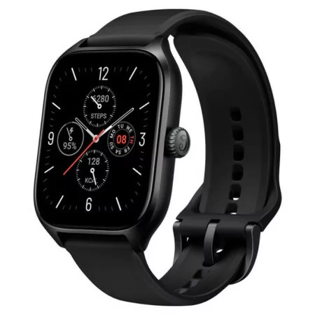 Smartwatch huami amazfit gts 4/ notificaciones/ frecuencia cardíaca/ gps/ negro infinito