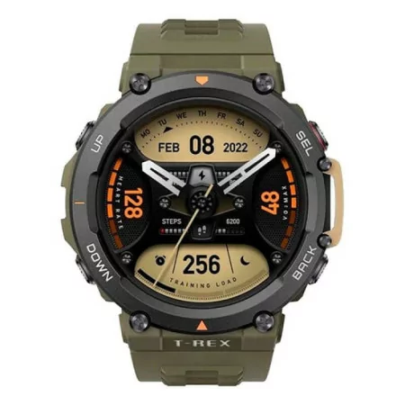 Smartwatch huami amazfit t-rex 2/ notificaciones/ frecuencia cardíaca/ gps/ verde