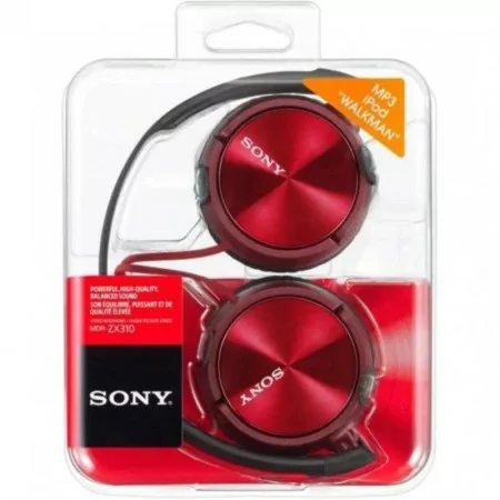 Headphones Sony - Vermelhos - MDRZX310APR.CE7|Sony|4905524942194