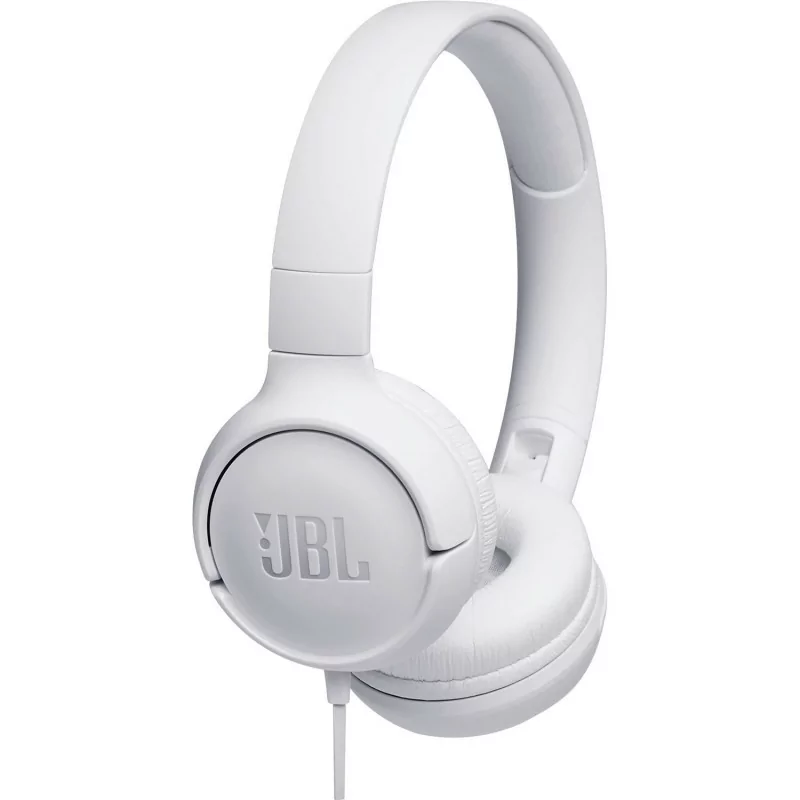 AuscultadoresJBL - Pure Bass - Brancos - T500WHT AuscultadoresJBL - Pure Bass - Brancos - T500WHT