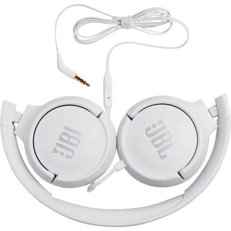 Auscultadores JBL - Pure Bass - Brancos - T500WHT