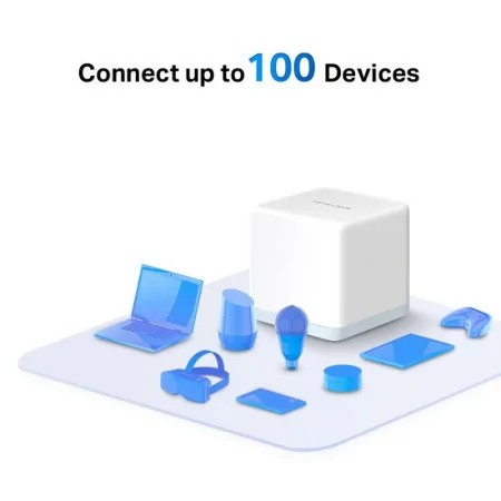 Sistema MESH Mercusys H30 - AC1200 - Dual-Band - WiFi 5 - Gigabit - Pack 2|Mercusys|6957939000660