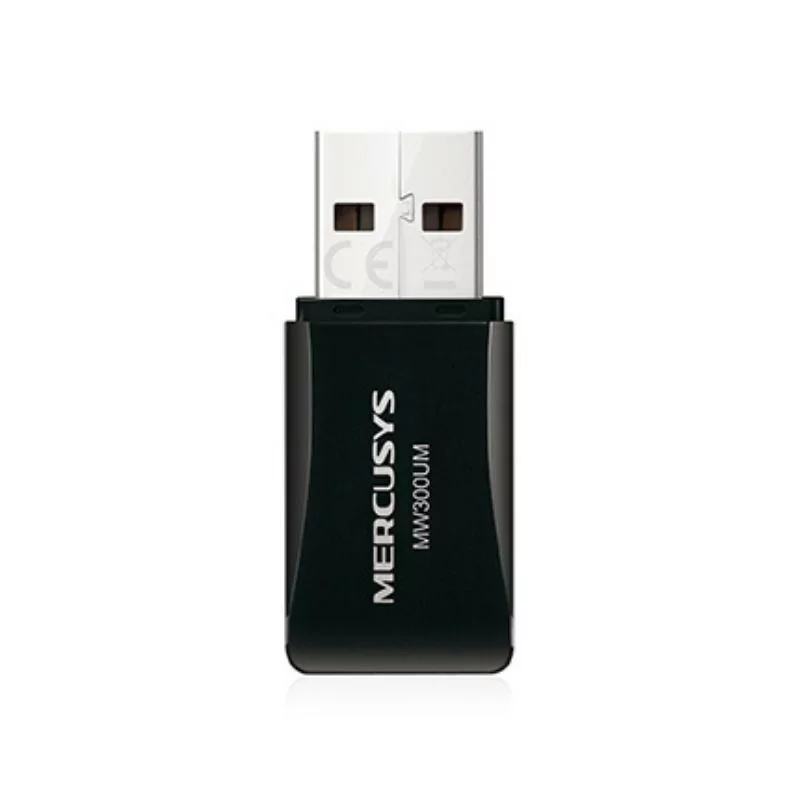 Adaptador de Rede USB Mercusys - 300Mbps - Mini - MW300UM|Mercusys|6957939000349 Adaptador de Rede USB Mercusys - 300Mbps - Mini - MW300UM|Mercusys|6957939000349