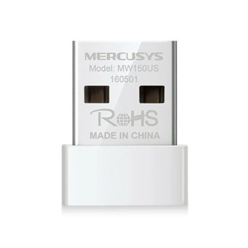 Adaptador de Rede USB Mercusys - 150Mbps - Nano Wifi - MW150US|Mercusys|6957939000325 Adaptador de Rede USB Mercusys - 150Mbps - Nano Wifi - MW150US|Mercusys|6957939000325