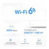 Sistema Mesh Mercusys H80X - AX3000 - Dual-Band - Wifi 6 Gigabit - Pack 2|Mercusys|6957939000691