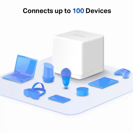 Sistema MESH Mercusys H30G - AC1300 - Dual-Band - Wifi 5 Gigabit - Pack 2|Mercusys|6957939000677