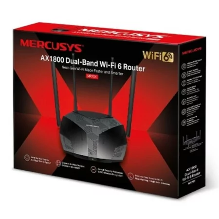 Router Mercusys - AX1800 - Dual-Band - Wifi 6 - MR70X|Mercusys|6957939000509