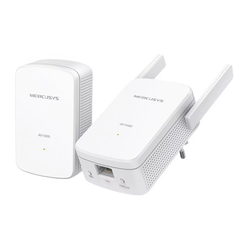 Powerline Mercusys - AV1000 - Gigabit WiFi - MP510Kit Powerline Mercusys - AV1000 - Gigabit WiFi - MP510Kit