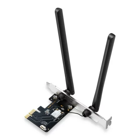 Placa de Rede Mercusys - AXE5400 - Tri-Band - WiFi 6E - Bluetooth 5.2|Mercusys|6957939001865 Placa de Rede Mercusys - AXE5400 - Tri-Band - WiFi 6E - Bluetooth 5.2|Mercusys|6957939001865