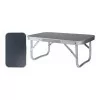 Mesa de Campismo - 56cmx24cmx34cm - Cinza||8719202558661